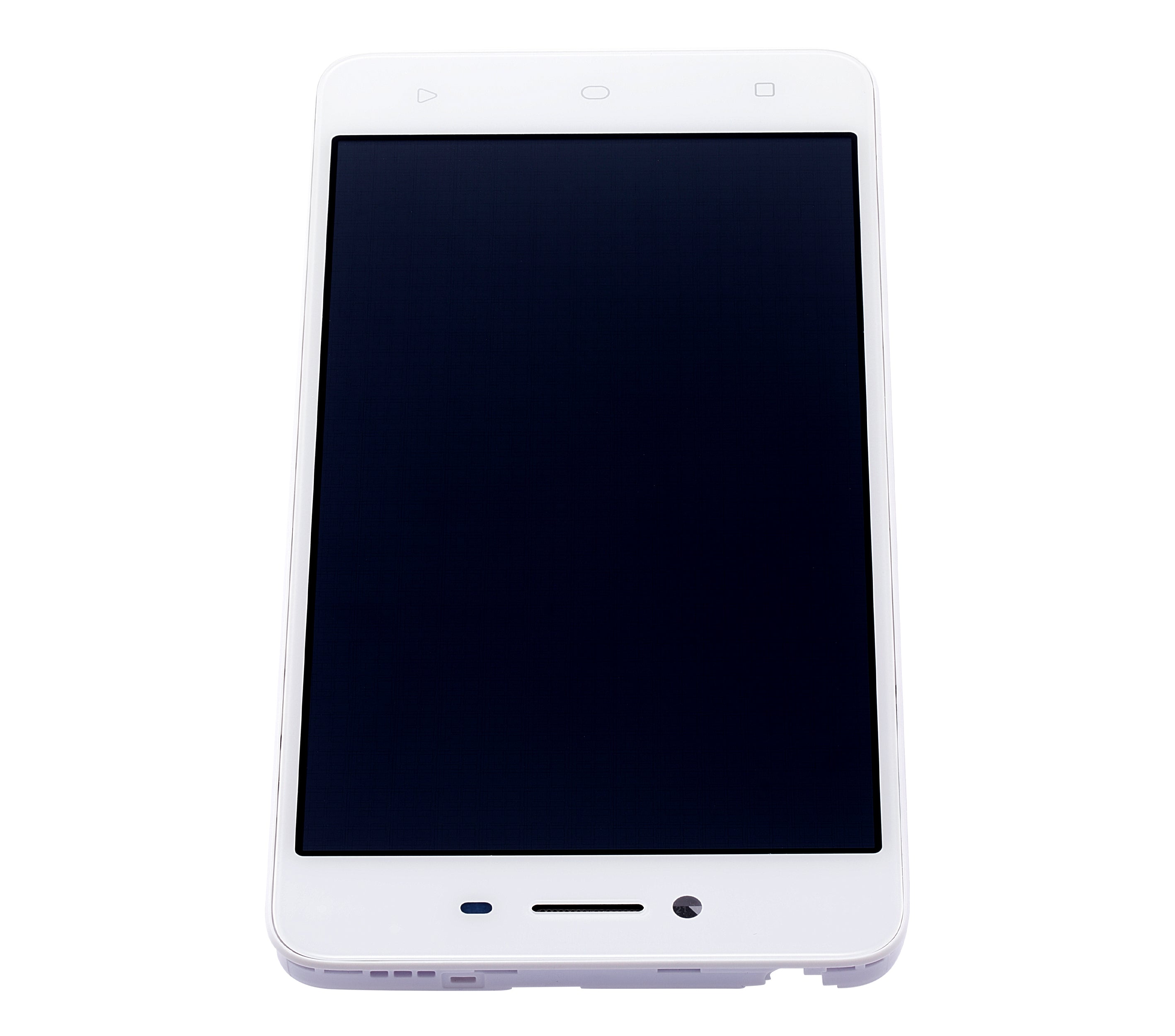 LCD-Display mit Rahmen für OPPO A37 (Refurbished) (Weiß)