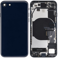 Backcover/Rahmen mit Ladebuchse Flex and Small Components Pre-Installed für iPhone SE (2022) (gebrauchter OEM-Ausbau, Qualität B) (Midnight)