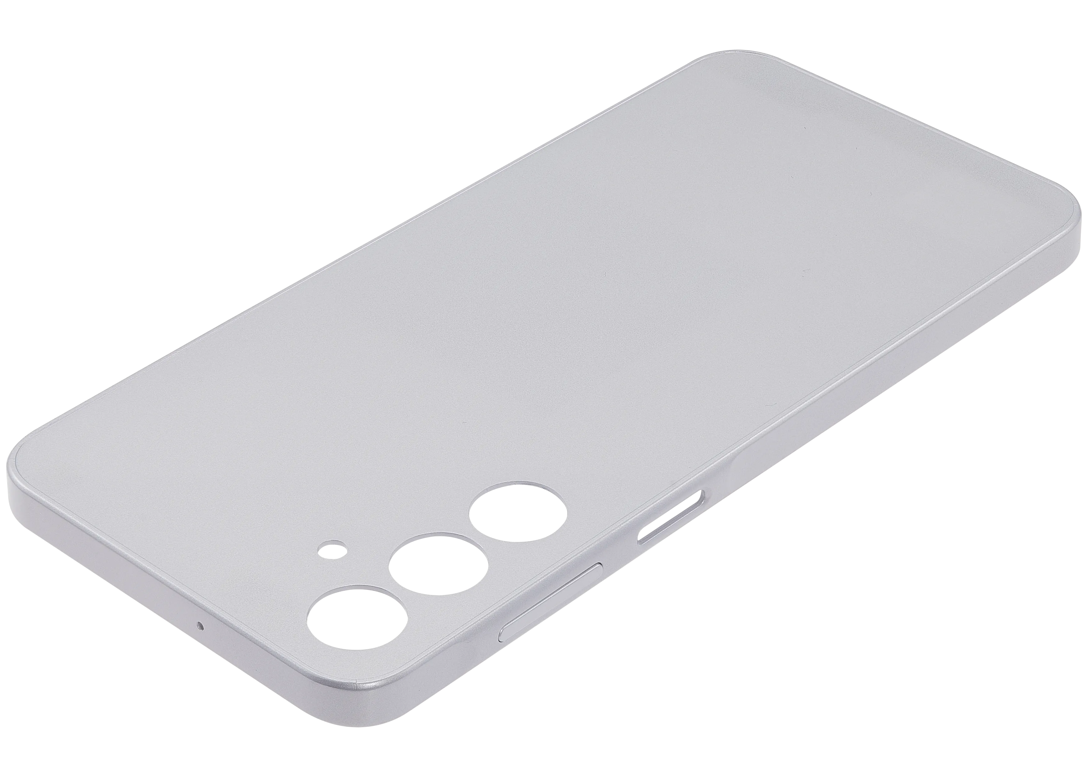 Backcover mit Camera Lens für Samsung Galaxy A16 5G (A166 / 2024) / A16 4G (A165 / 2024) (ohne Logo) (Aftermarket Plus) (Grau)