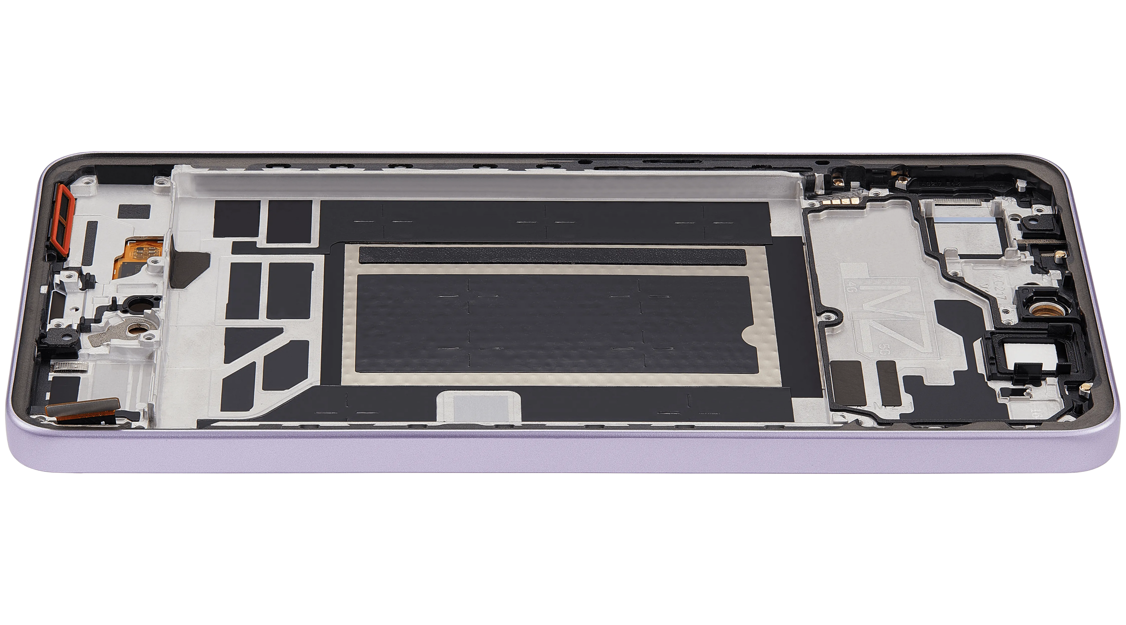 OLED-Display mit Rahmen für Oppo Reno13 F 4G / 5G (Refurbished) (Plume Purple)