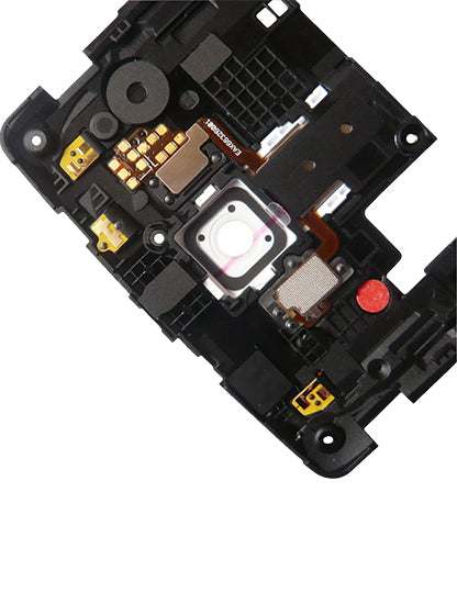 Backcover/Rahmen Bezel Panel Frame mit Power & Volume Button Flex für LG G4 (Schwarz)