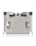 Charging socket soldering work required - 5-pin - Micro B - 4 anchor points (C157)