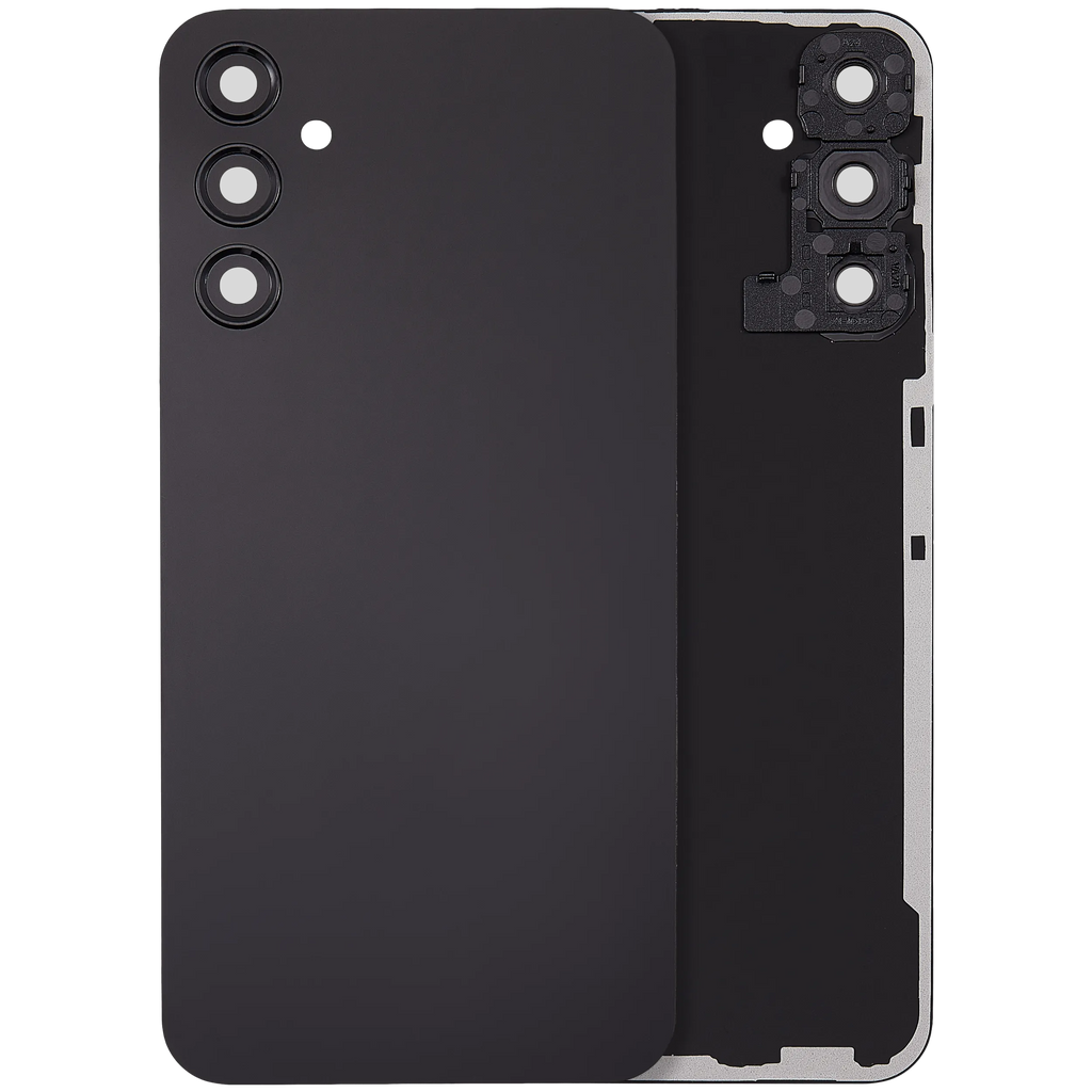 Backcover mit Camera Lens für Samsung Galaxy A24 4G (A245 / 2023) (ohne Logo) (Aftermarket Plus) (Schwarz)