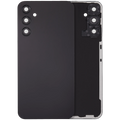 Backcover mit Camera Lens für Samsung Galaxy A24 4G (A245 / 2023) (ohne Logo) (Aftermarket Plus) (Schwarz)
