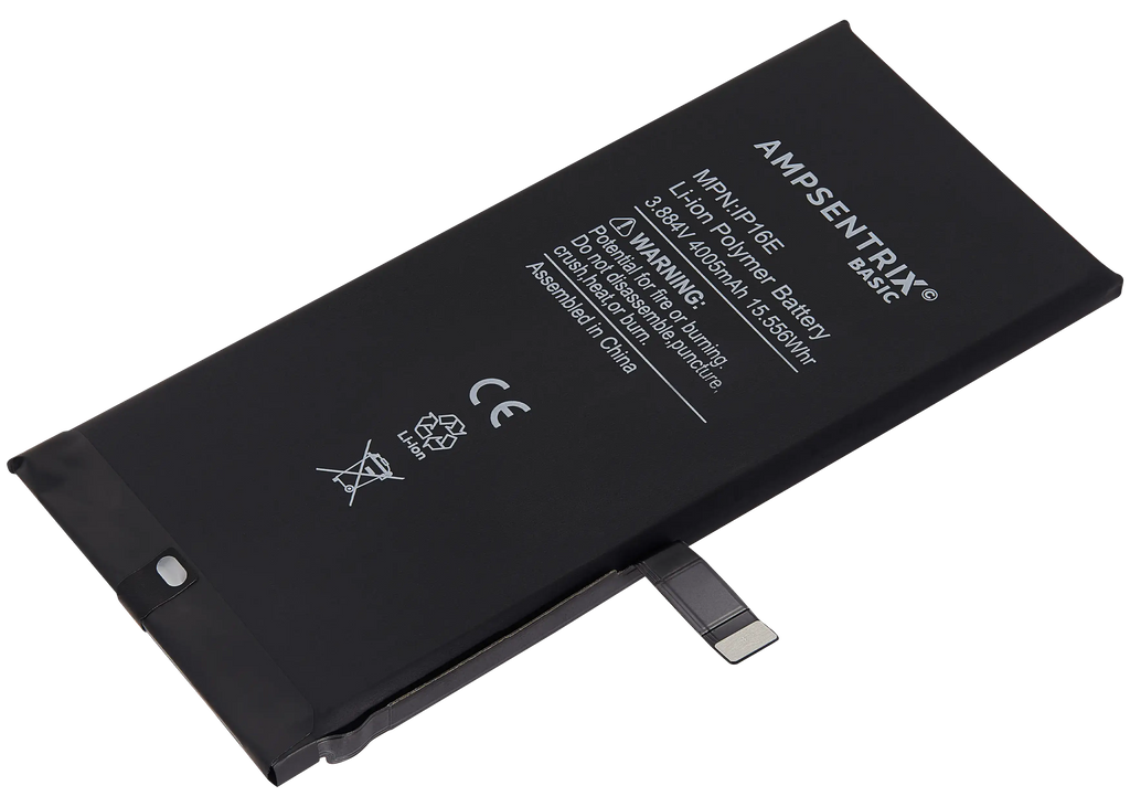 Replacement Akku für iPhone 16e / 17e (AmpSentrix Basic)