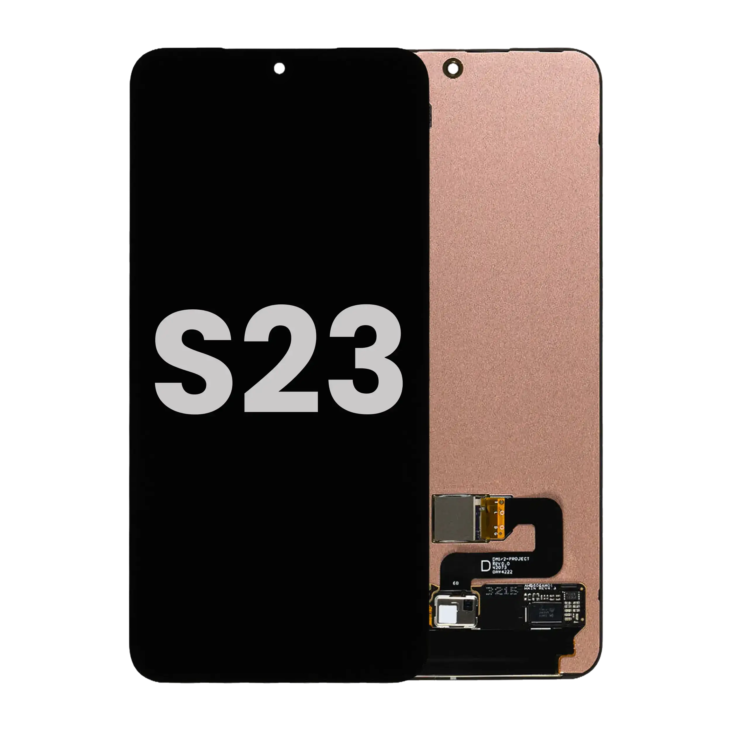 OLED-Display ohne Rahmen für Samsung Galaxy S23 5G (gebrauchter OEM-Ausbau, Qualität A) (US & Internationale Version) (Alle Farben)