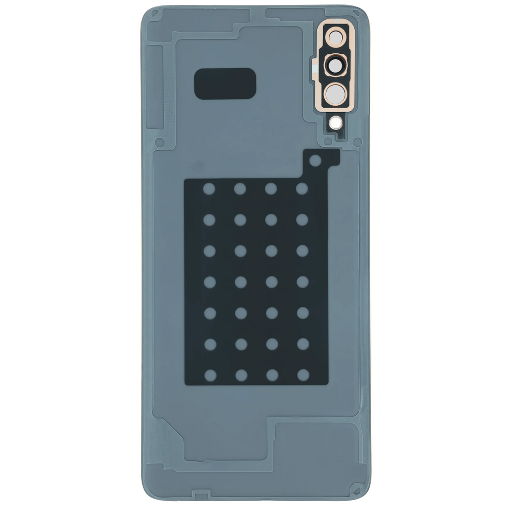 Backcover mit Camera Lens Compatible für Samsung Galaxy A70 (A705) (Service Pack) (Orange)