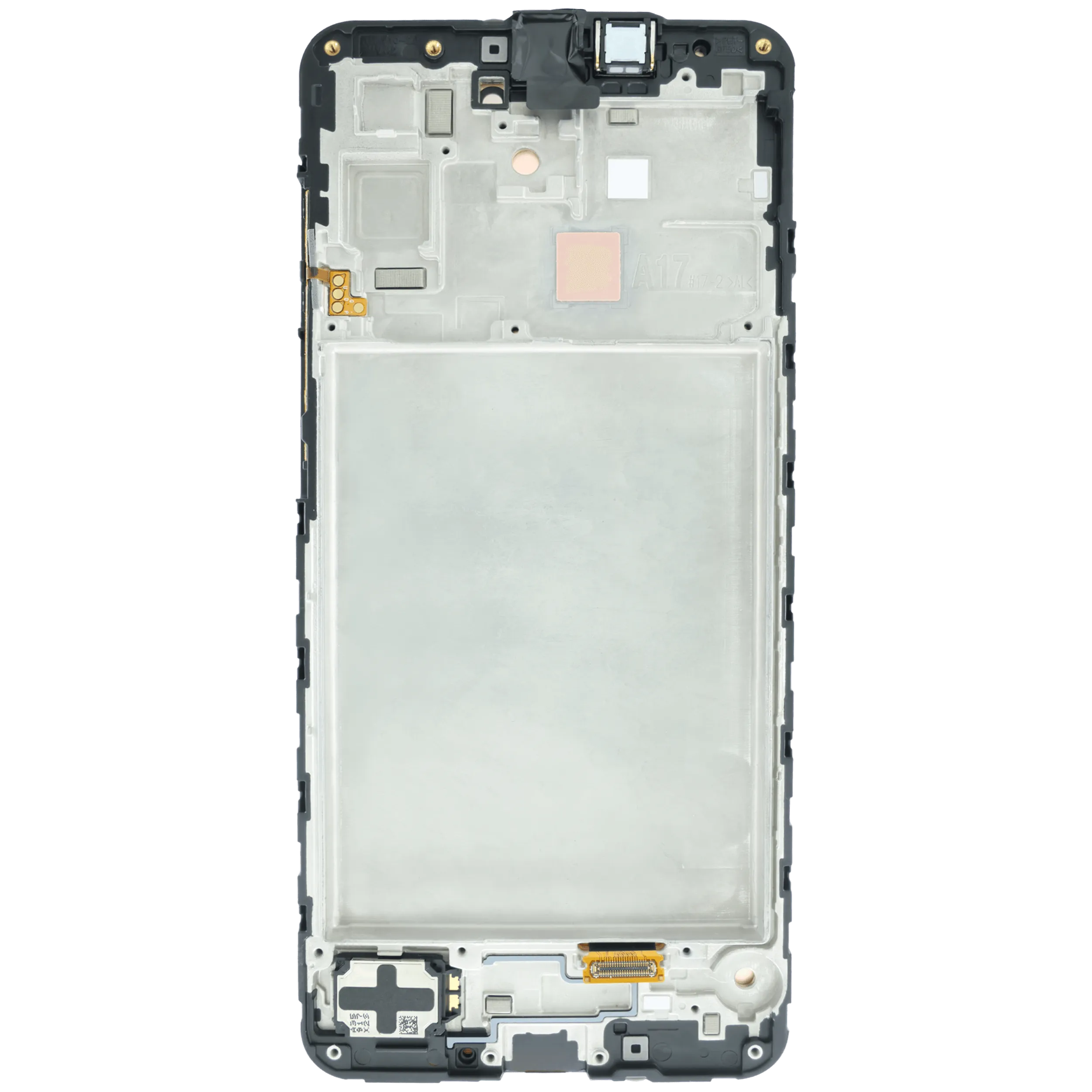 OLED-Display mit Rahmen für Samsung Galaxy A17 5G (A176 / 2025) (6.7") (Aftermarket Plus) (Alle Farben)