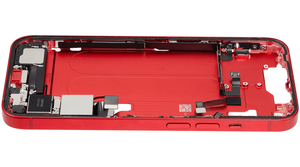 Original Apple-Ausbau C gebraucht – iPhone 14 US Version Rahmen Rot