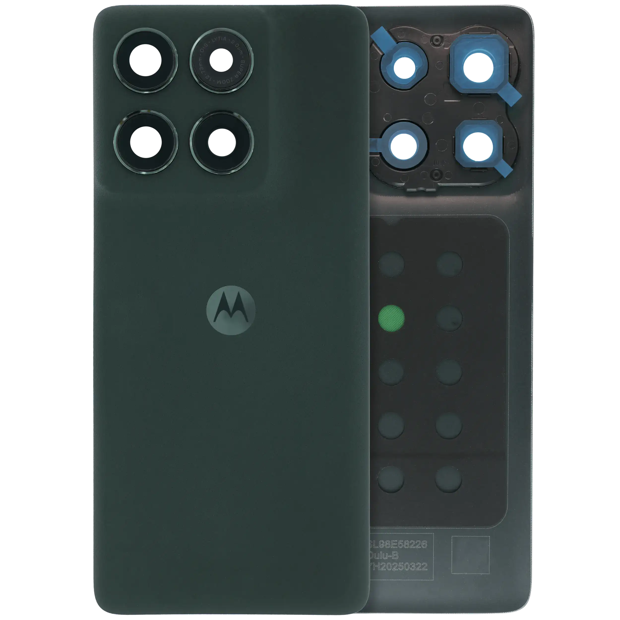 Backcover Glass mit Camera Lens für Motorola Moto Edge (XT2519 / 2025) (Premium) (Deep Forest)