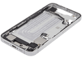 Midframe/Rahmen mit Ladebuchse Flex & Small Parts für iPhone 16e / 17e (US-Version) (gebrauchter OEM-Ausbau, Qualität A) (Weiß)