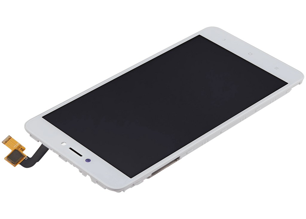 LCD-Display mit Rahmen für Xiaomi Redmi Note 4x (Aftermarket Plus) (Weiß)