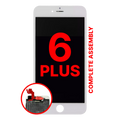 Complete LCD-Display für iPhone 6 Plus (mit Front Camera: Prox Sensor & Ear Speaker) (Aftermarket Pro: XO7) (Weiß)
