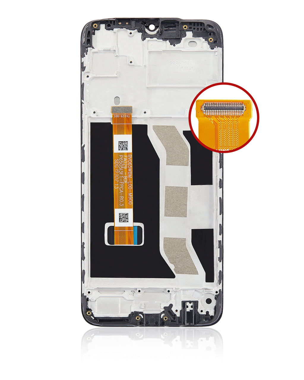 LCD-Display mit Rahmen für Realme C3 (Refurbished) (Alle Farben)