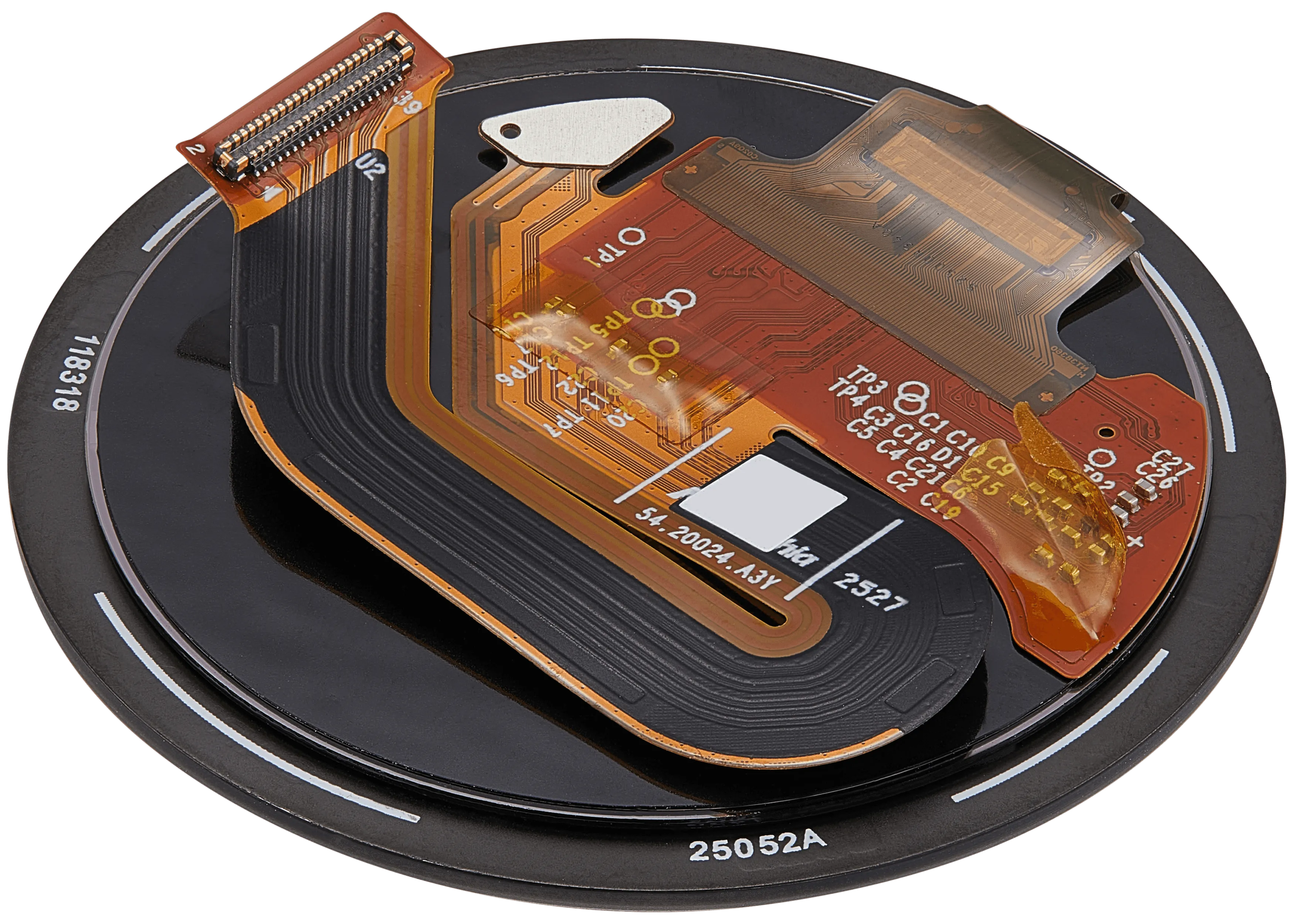 OLED-Display ohne Rahmen für Garmin Forerunner 970 (2025) (Premium) (Schwarz)