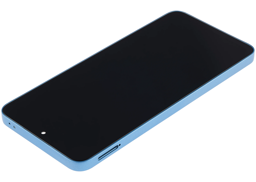 LCD-Display mit Rahmen für Honor X8A / X50i / 90 Lite (Aftermarket Plus) (Cyan Lake)