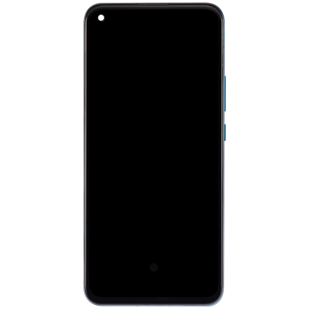 OLED-Display mit Rahmen Compatible für Huawei Nova 7 (2020) (Refurbished) (Forest Green)