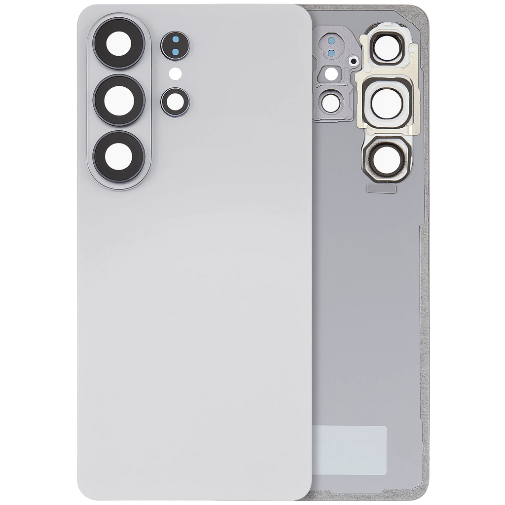 Backcover Glass mit Camera Lens für Samsung Galaxy S26 Ultra (Aftermarket Plus) (Weiß)