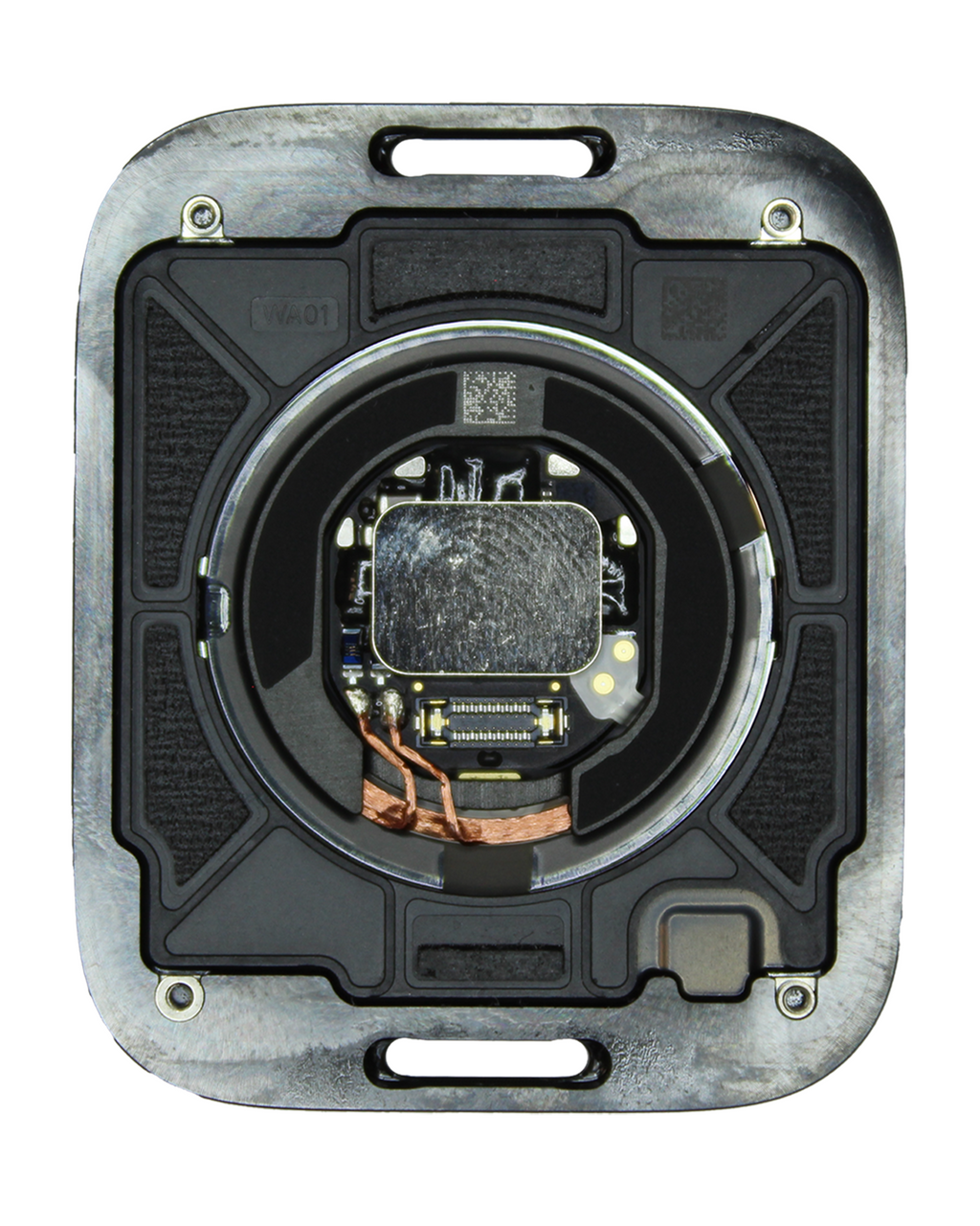 Backcover/Rahmen für Watch Series 8 (41MM) (GPS Version) (gebrauchter OEM-Ausbau, Qualität B/C) (Aluminum/Silver)
