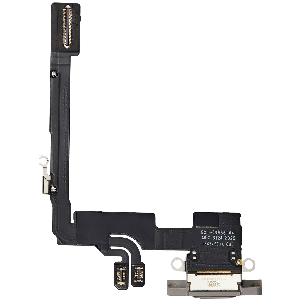 Ladebuchse Flex Cable für iPhone 16 Pro (gebrauchter OEM-Ausbau) (Natural Titanium)