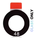 Original Rear Camera Lens (Glass Only) for Motorola One 5G (XT2075-1 / 2020) (1 Piece)