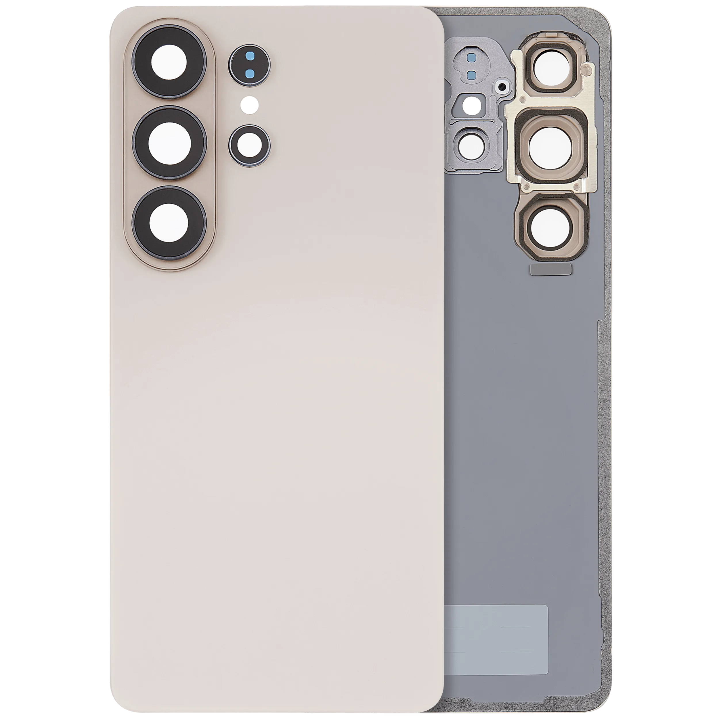 Backcover Glass mit Camera Lens für Samsung Galaxy S26 Ultra (Aftermarket Plus) (Pink Gold)