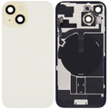 Backcover mit MagSafe Magnet & NFC & Blitz-Flexkabel für iPhone 15 (gebrauchter OEM-Ausbau, Qualität A) (Gelb)