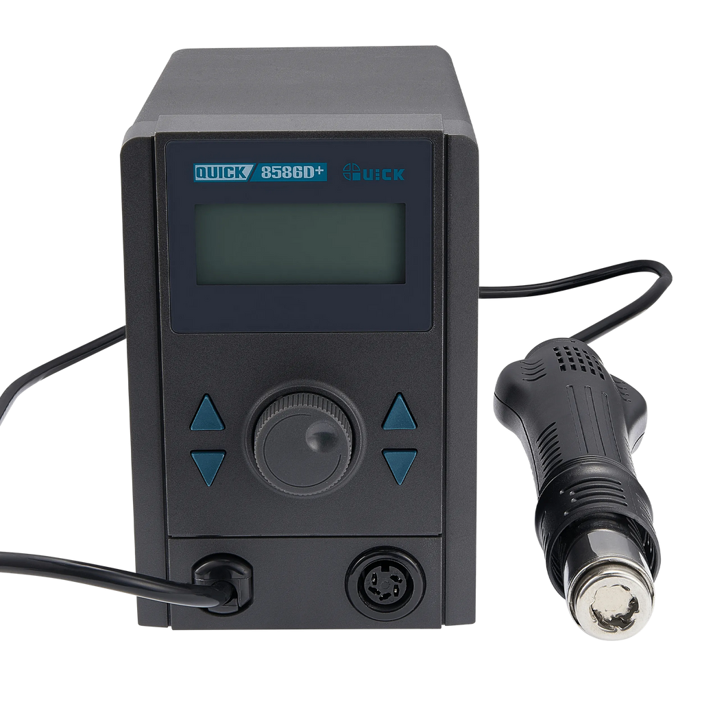 8586D 800W Solder Station 2 in 1 Hot Air Gun Lead-Free Rework Station and Soldering Iron (Quick) (220V / EU Version)
