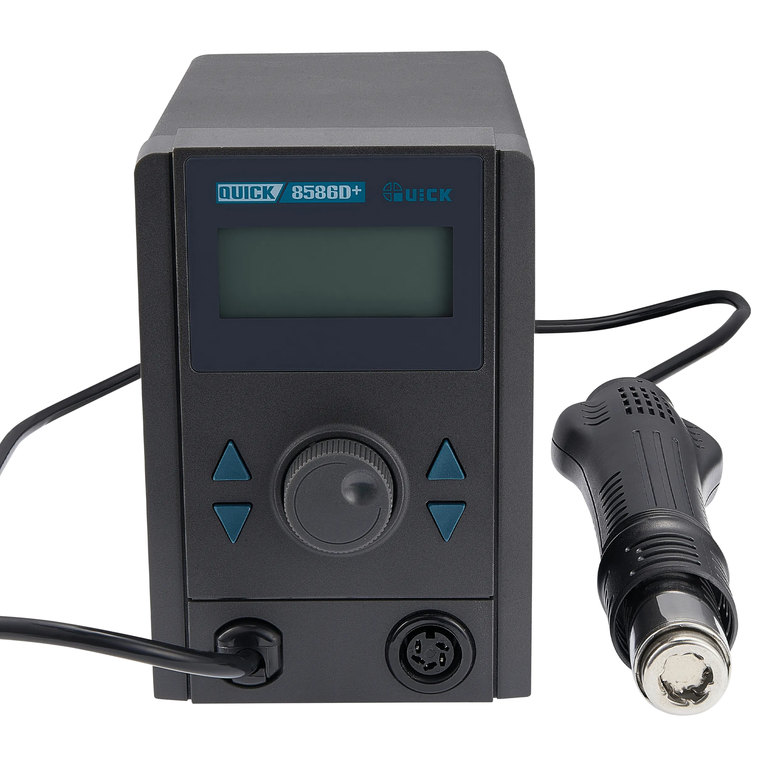 8586D 800W Solder Station 2 in 1 Hot Air Gun Lead-Free Rework Station and Soldering Iron (Quick) (220V / EU Version)