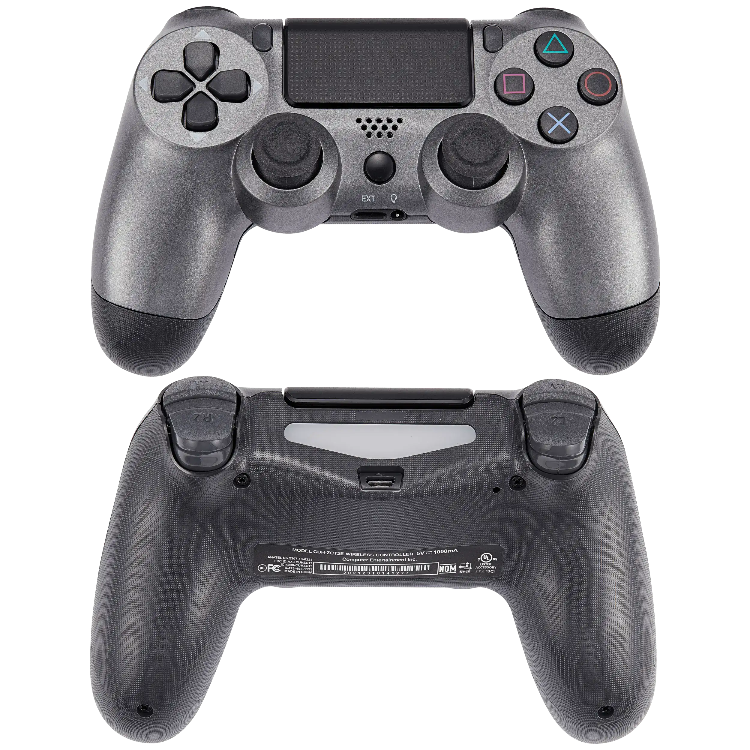 DoubleShock 4 Wired Controller für Playstation 4 (Steel Gray)