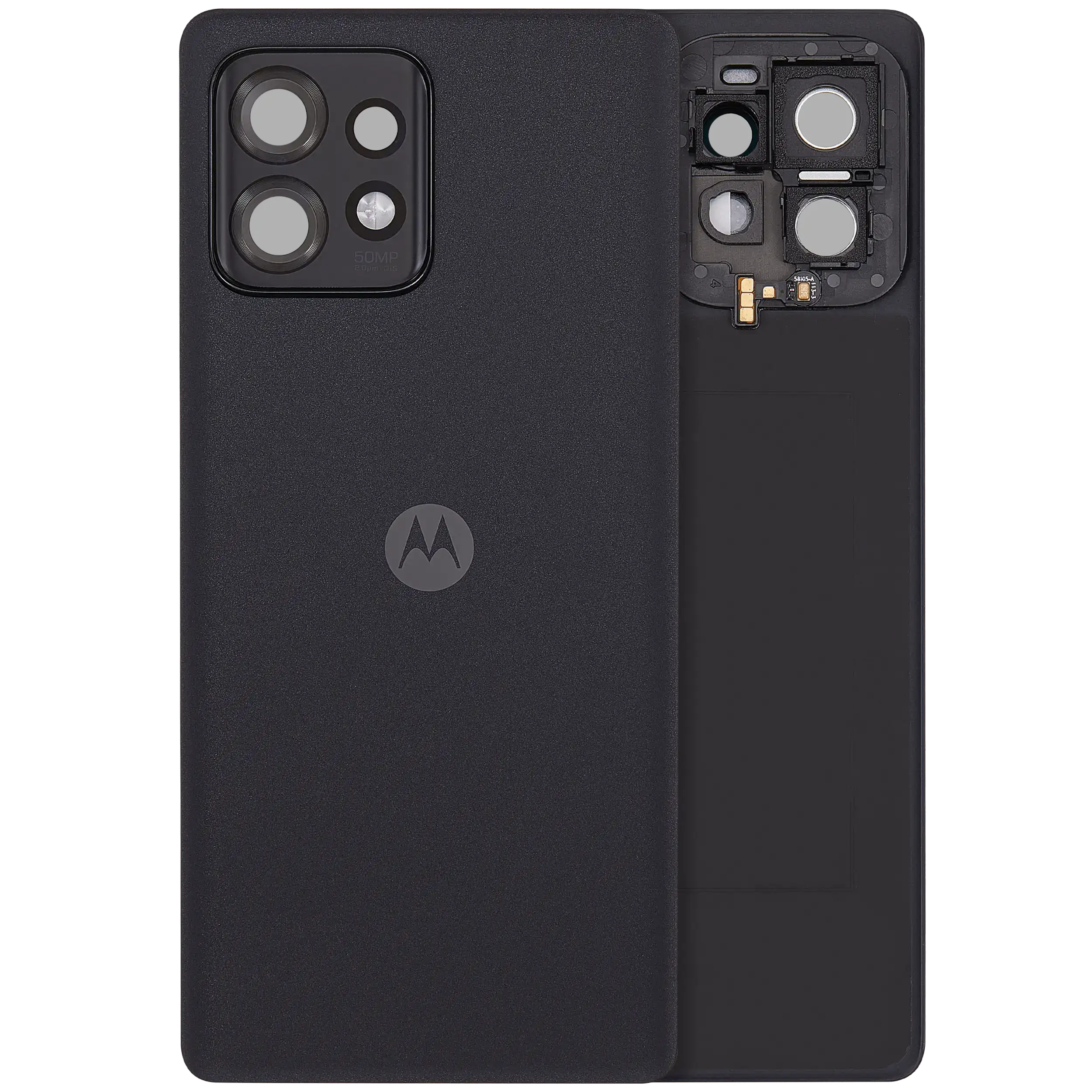 Backcover Glass für Motorola Edge Plus / Edge 40 Pro (XT2301 / 2023)(Premium) (Interstellar Black)