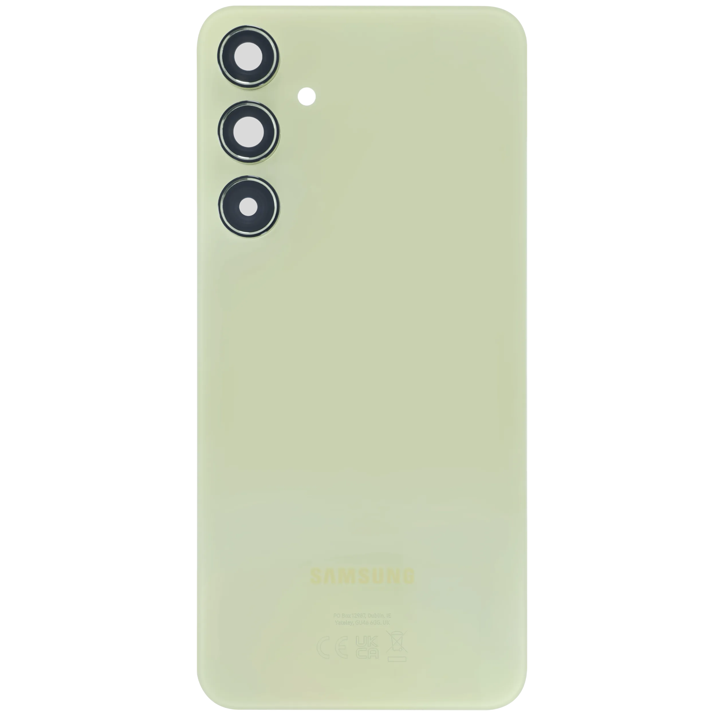 Backcover Glass für Samsung Galaxy A55 5G (A556 / 2024) (Service Pack) (Lemon)