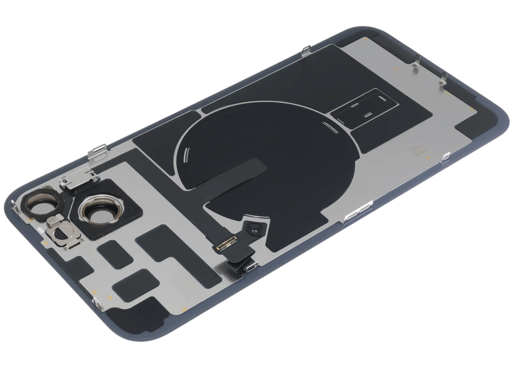 Backcover mit MagSafe Magnet & NFC & Blitz-Flexkabel für iPhone 14 Plus (Service Pack) (Starlight)