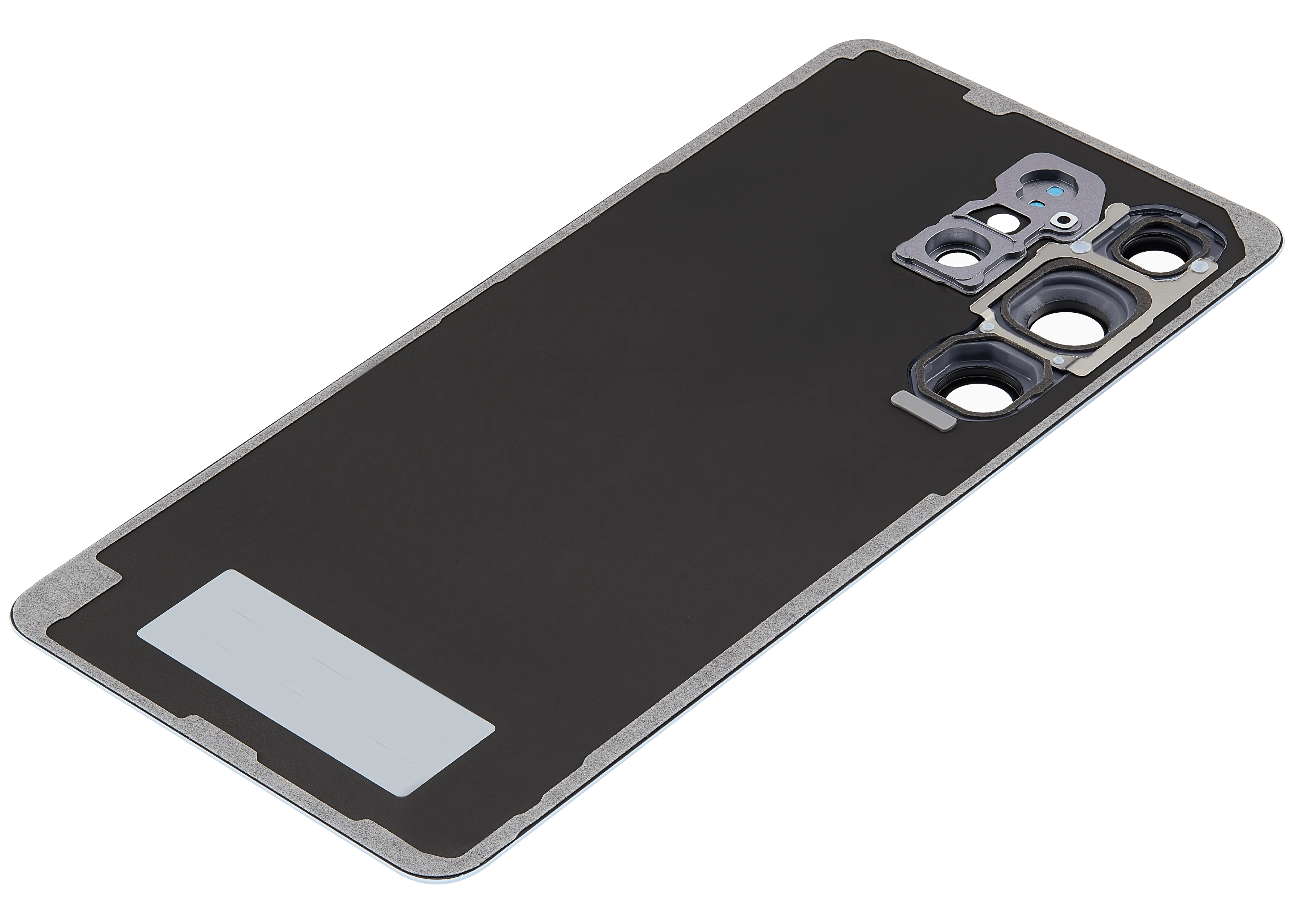 Backcover Glass mit Camera Lens für Samsung Galaxy S26 Ultra (Aftermarket Plus) (Silver Shadow)