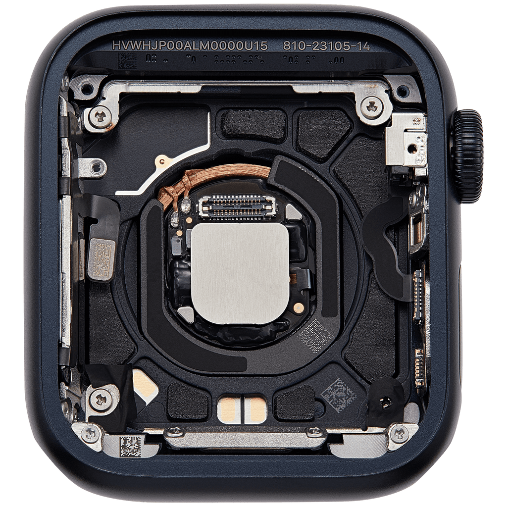 Backcover/Rahmen für Watch Series SE 3rd (40MM) (gebrauchter OEM-Ausbau, Qualität A) (GPS Version) (Aluminum / Midnight)