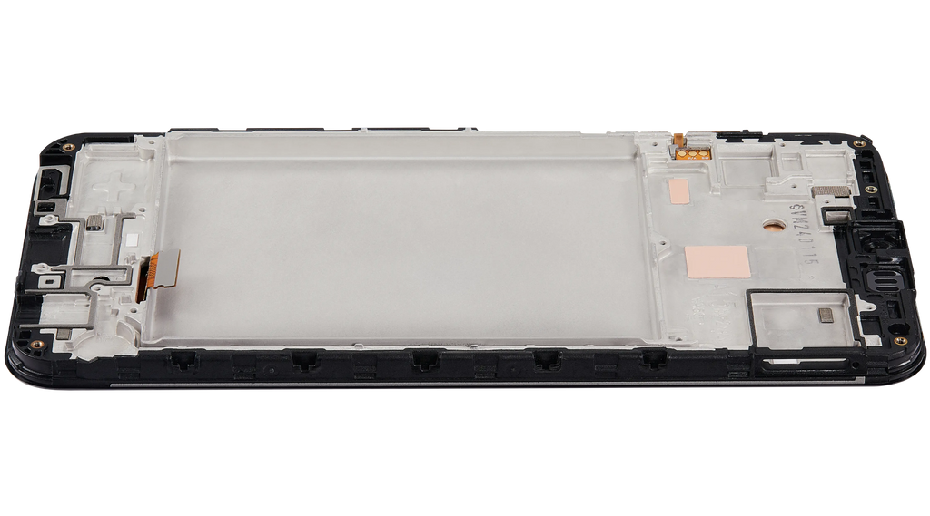 OLED-Display mit Rahmen Compatible für Samsung Galaxy A15 4G (A155 / 2023) / A15 5G (A156 / 2023) (6.36")(Aftermarket Plus) (Alle Farben)