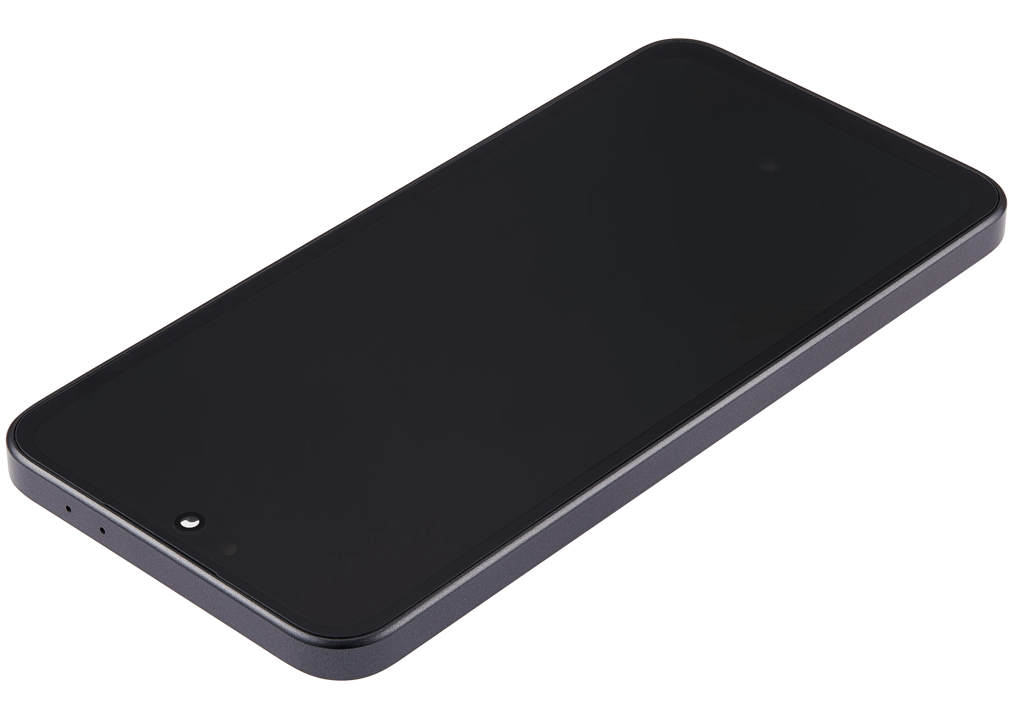 OLED-Display mit Rahmen für Samsung Galaxy A37 5G (A376 / 2026) (6.62") (Aftermarket Plus) (Charkoal)