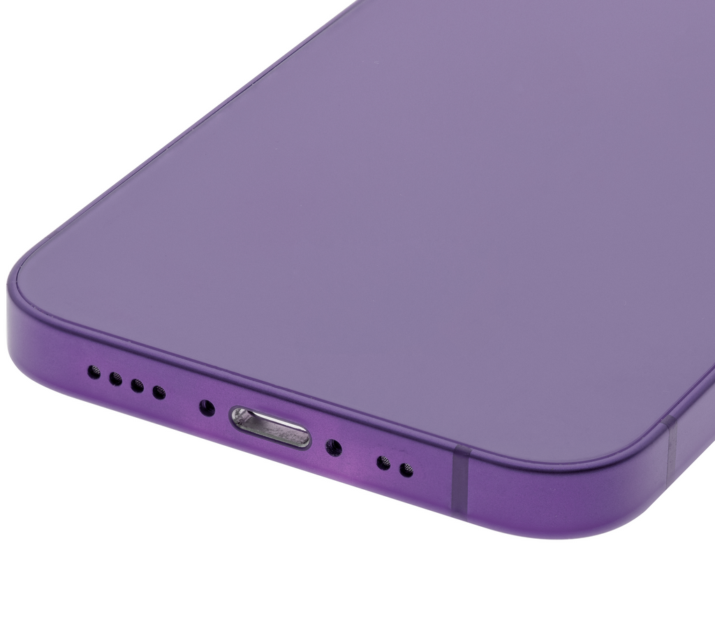 Backcover/Rahmen mit Small Parts für iPhone 12 Mini (EU / Global Version) (gebrauchter OEM-Ausbau, Qualität A) (Lila)