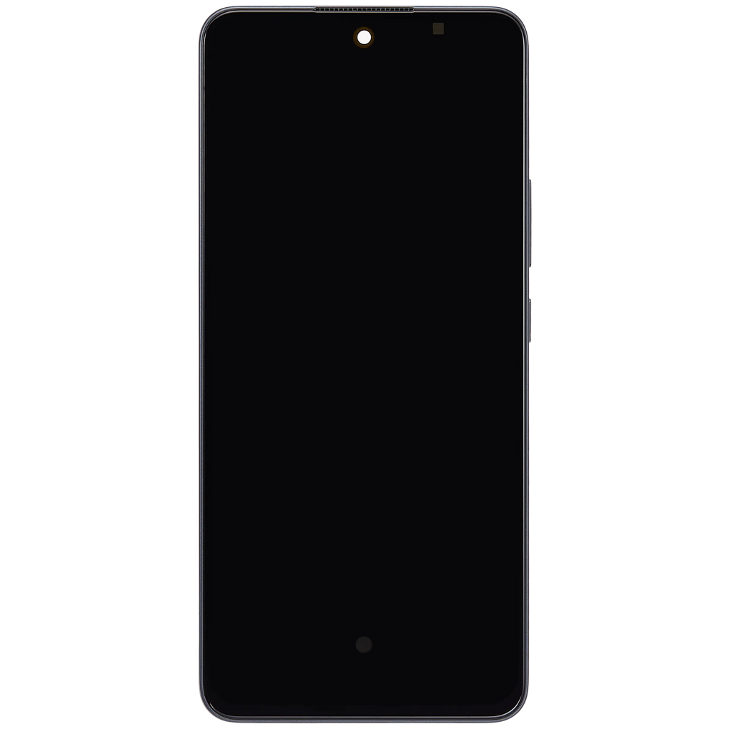 OLED-Display mit Rahmen für Oppo Reno13 F 4G / 5G (Refurbished) (Graphite Grau)