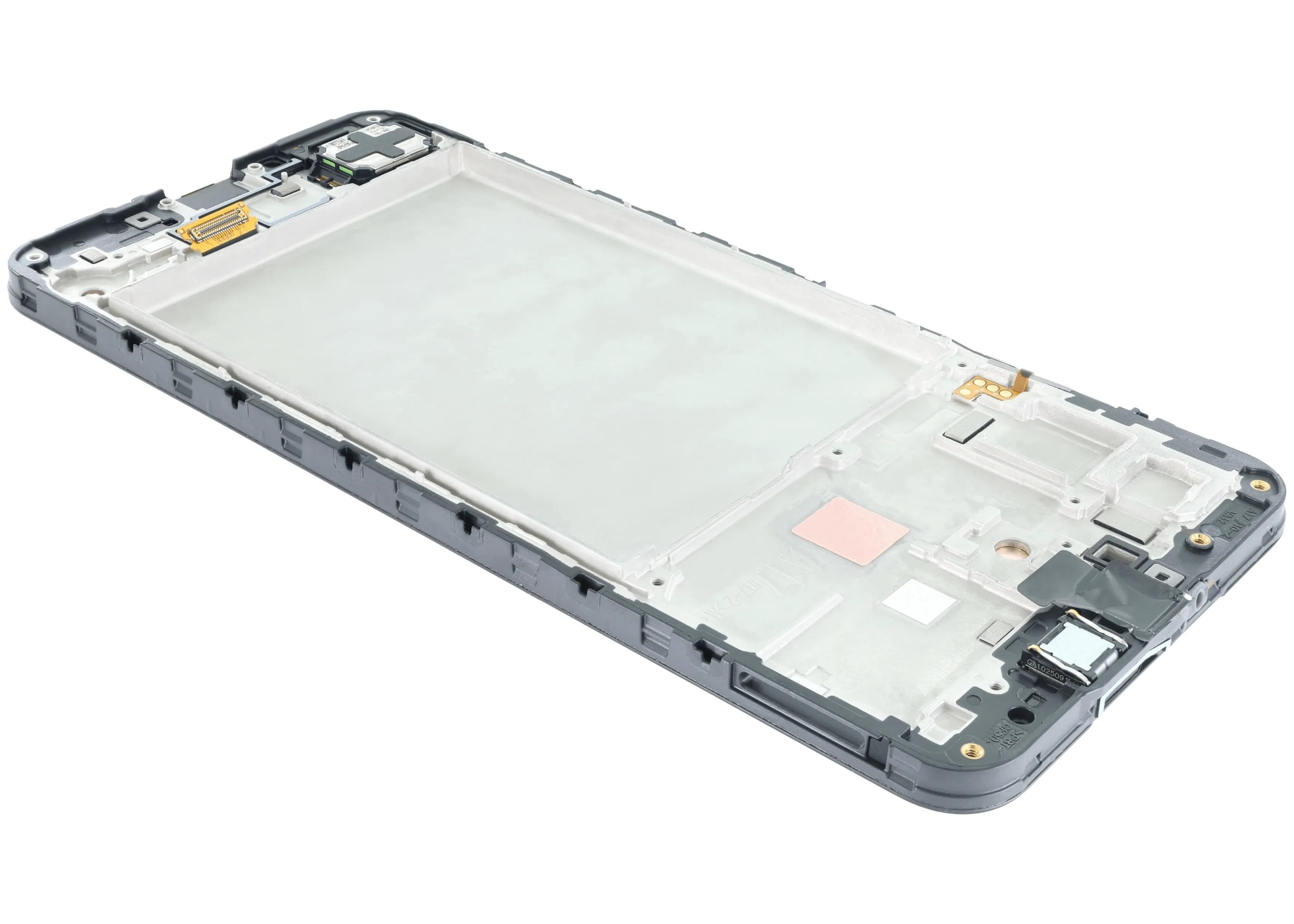 OLED-Display mit Rahmen für Samsung Galaxy A17 5G (A176 / 2025) (6.7") (Aftermarket Plus) (Alle Farben)