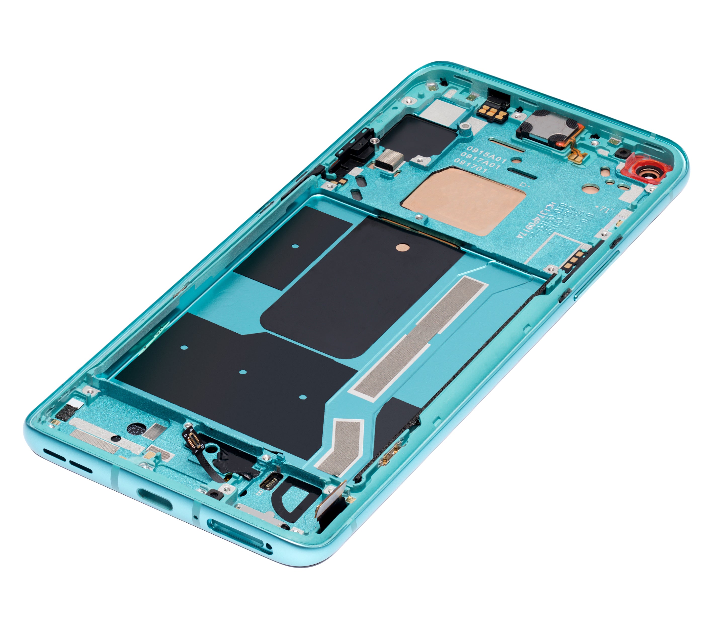 OLED-Display mit Rahmen für OnePlus 8T (Refurbished) (Aquamarine Green)