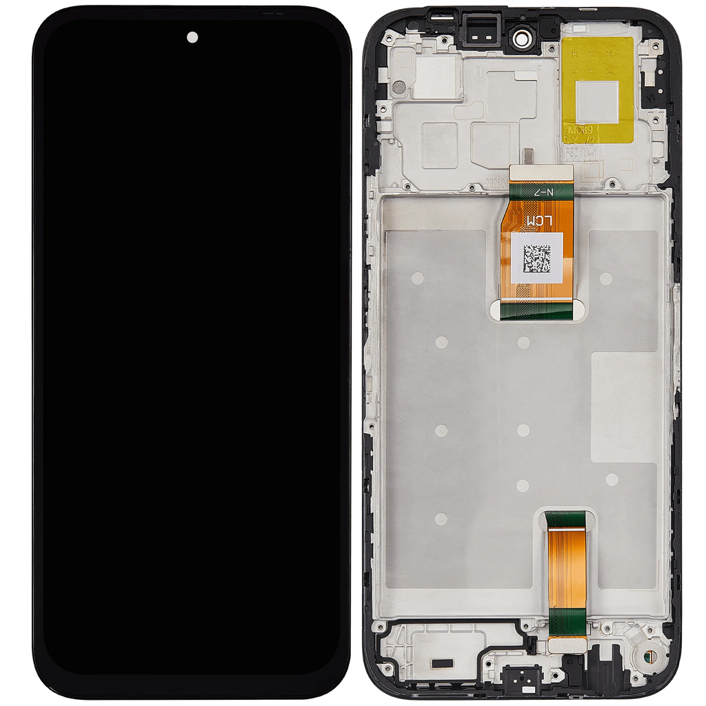 LCD-Display mit Rahmen für Honor X6C / Play 60 / Play 10C(Refurbished) (Alle Farben)