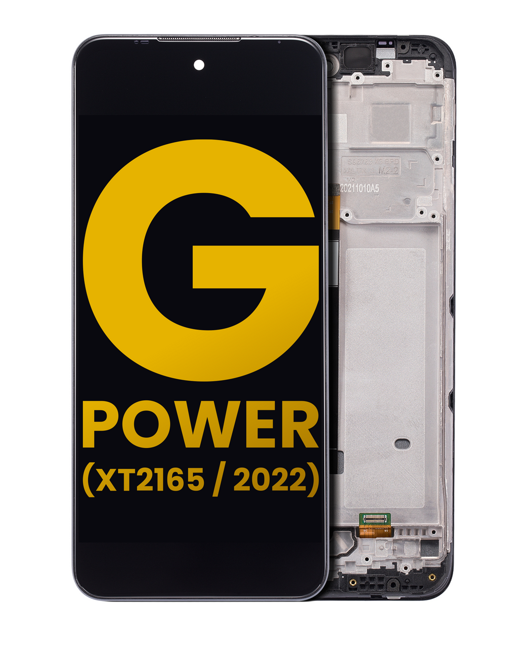 LCD Display with Frame for Motorola Moto G Power (XT2165 / 2022) (Refurbished) (All Colors)