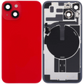 Backcover mit MagSafe Magnet & NFC & Blitz-Flexkabel für iPhone 14 (gebrauchter OEM-Ausbau, Qualität B) (Rot)