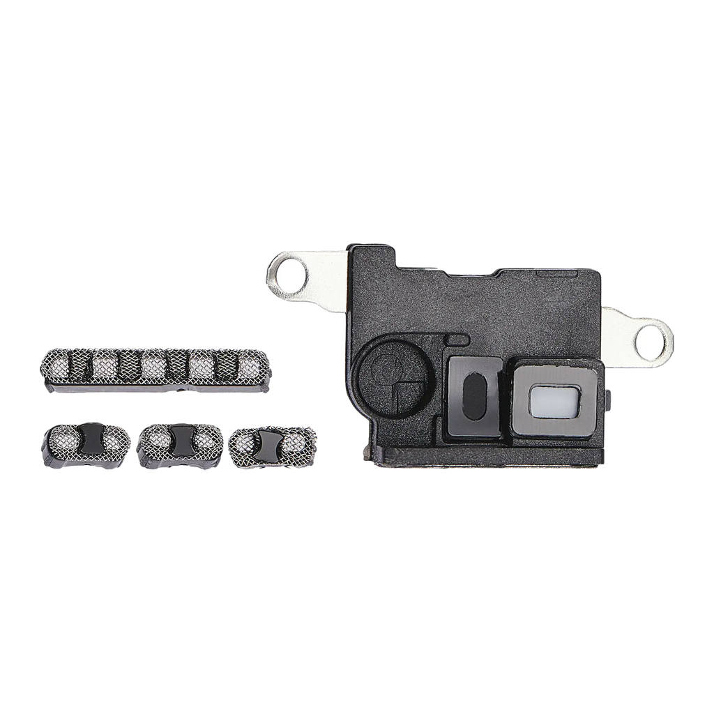 Lautsprecher / Mikrofon Mesh für iPhone 11 Pro Max (Silber) (10 Pack)