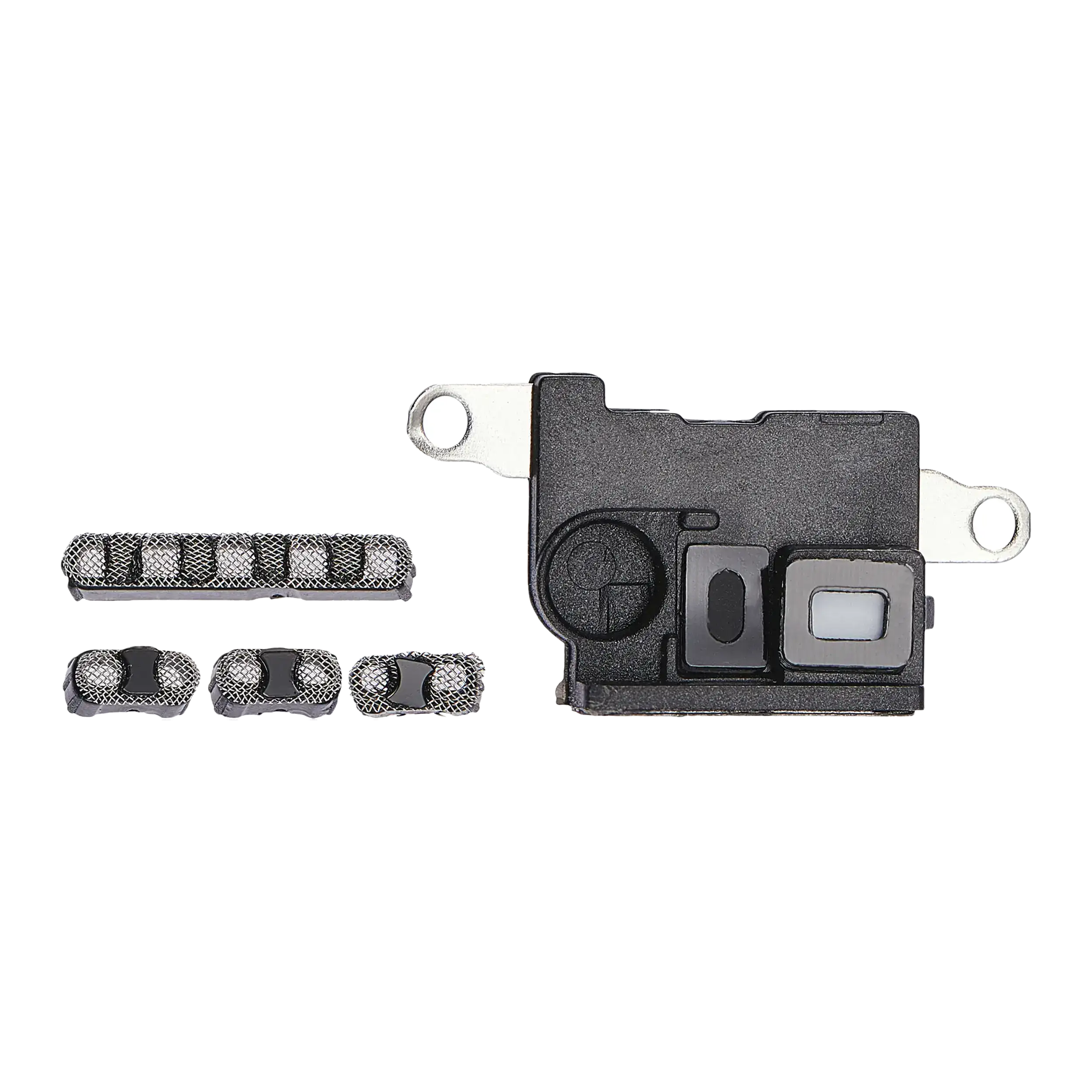 Lautsprecher / Mikrofon Mesh für iPhone 11 Pro Max (Silber) (10 Pack)