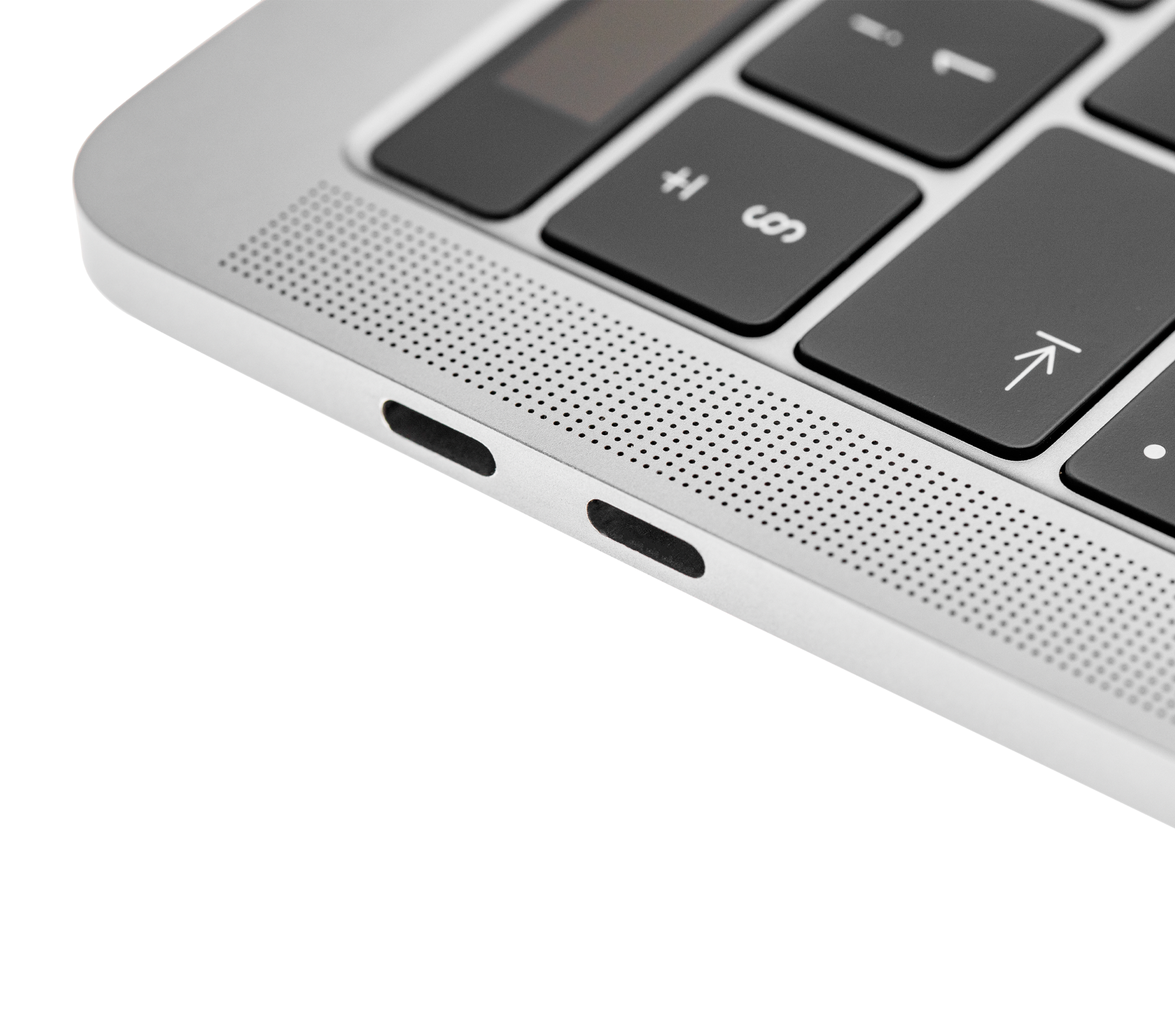Top Case mit Keyboard (ISO UK) für MacBook Pro 13" A1989 (2018-2019) (gebrauchter OEM-Ausbau, Qualität A) (Space Grau)