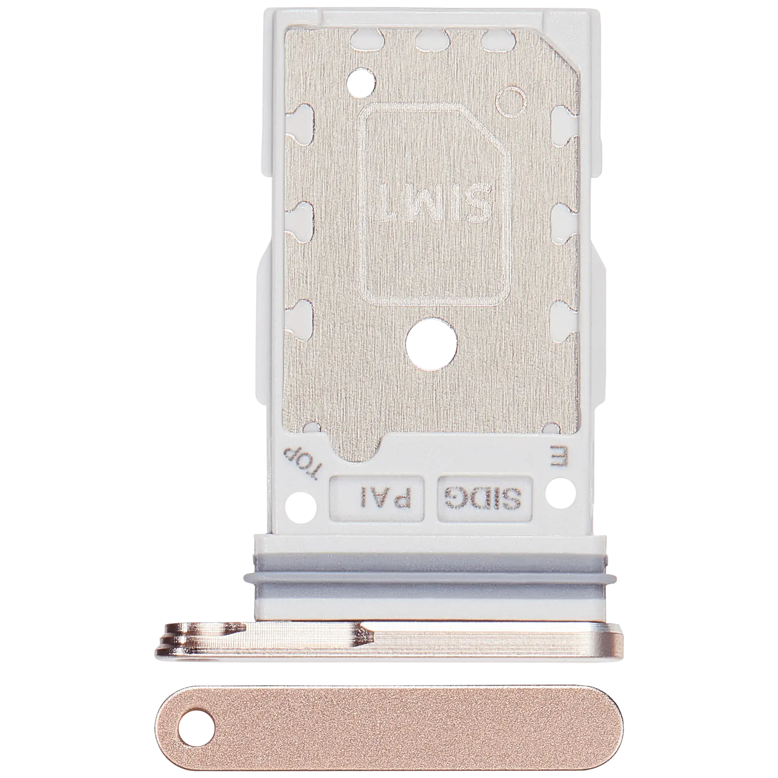Dual Sim Card Tray für Samsung Galaxy S26 Plus (S947) (Pink Gold)