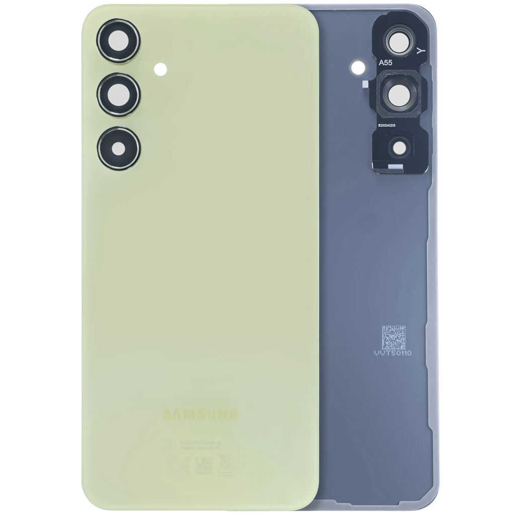 Backcover Glass für Samsung Galaxy A55 5G (A556 / 2024) (Service Pack) (Lemon)