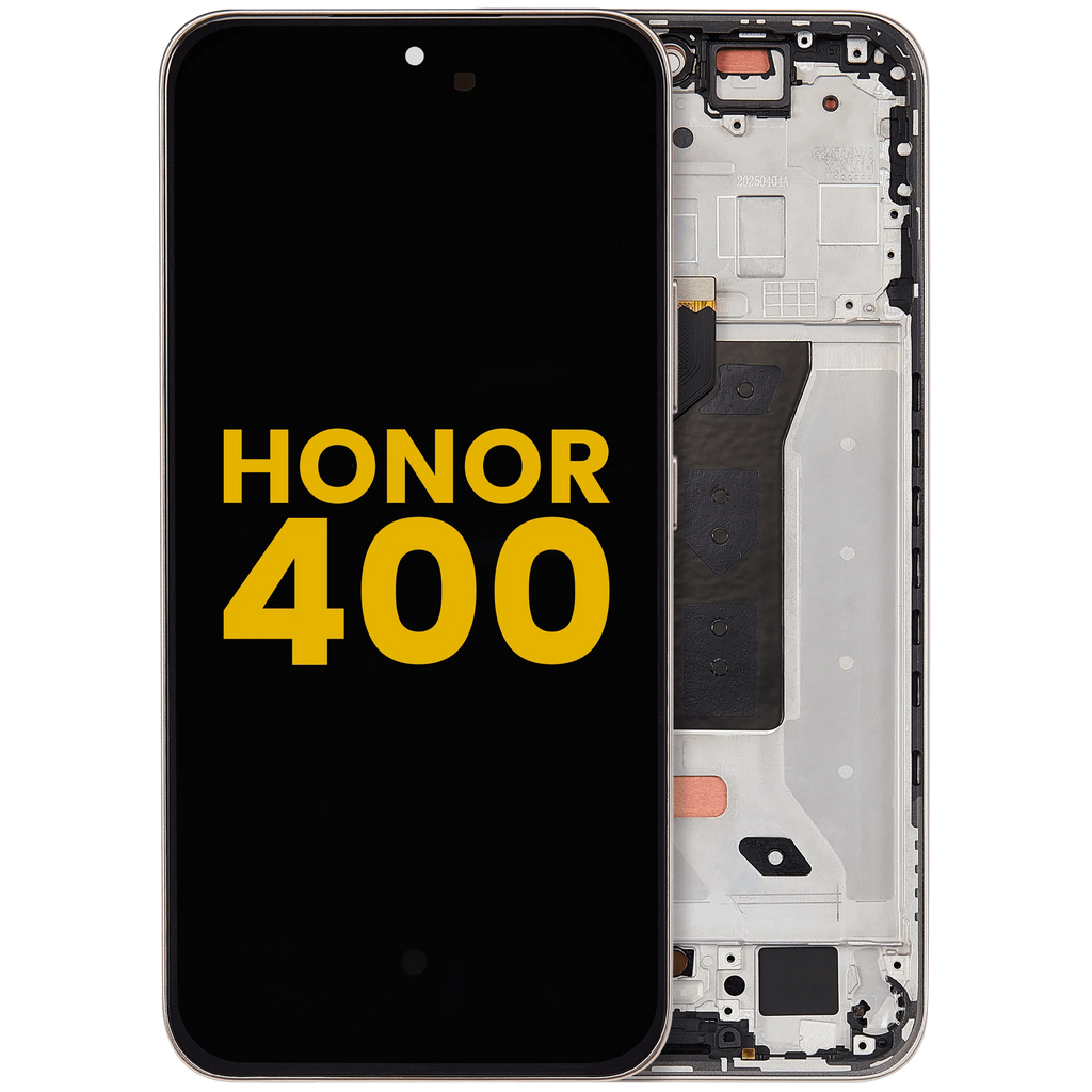 OLED-Display mit Rahmen für Honor 400 (Refurbished) (Desert Gold)